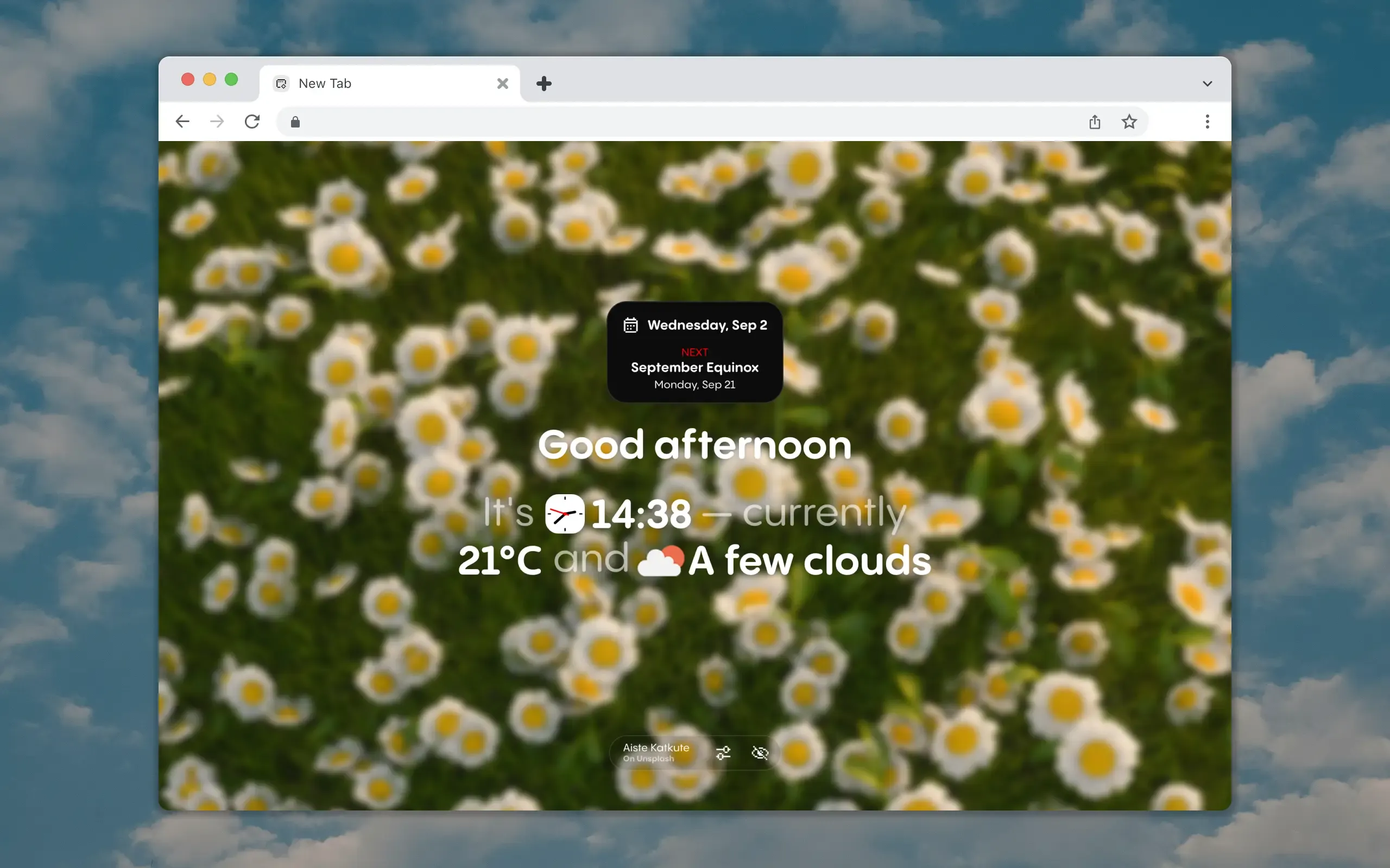 Showcased screenshot of Panorama Tab