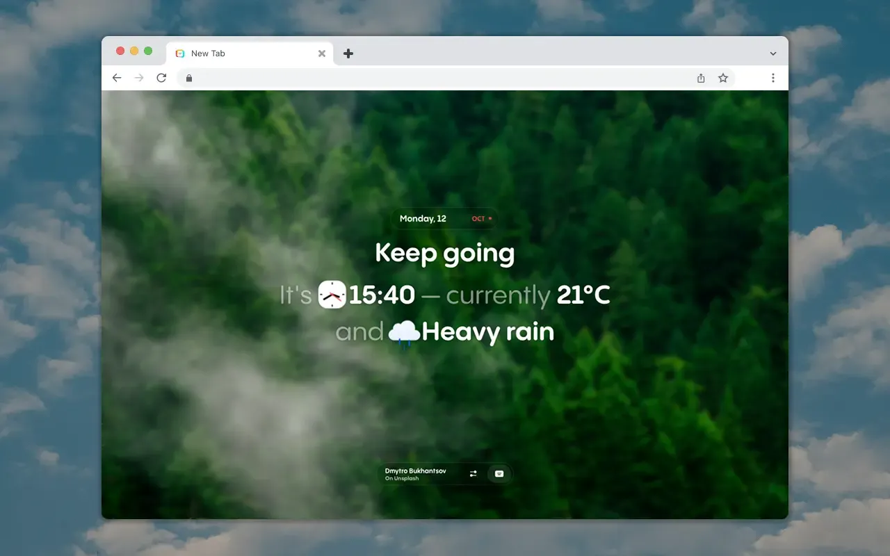 Showcased screenshot of Panorama Tab