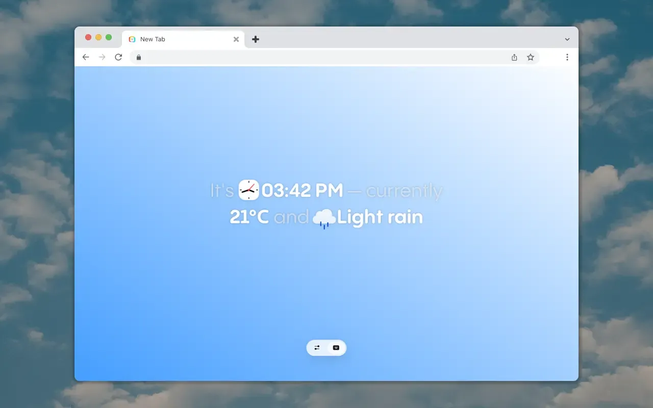 New Tab Screenshots